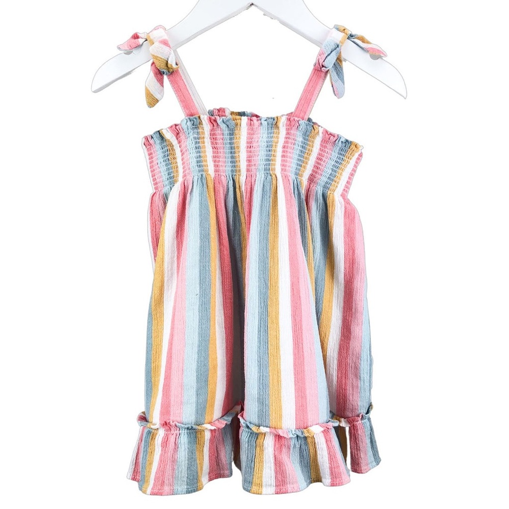 Janie and Jack Multicolor Textured Dress